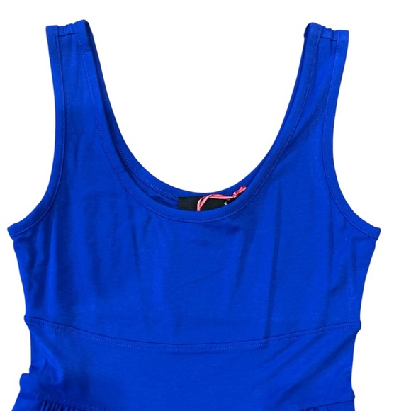 New Cynthia Rowley Medium Vibrant Royal Blue Sundress - Picture 3 of 7